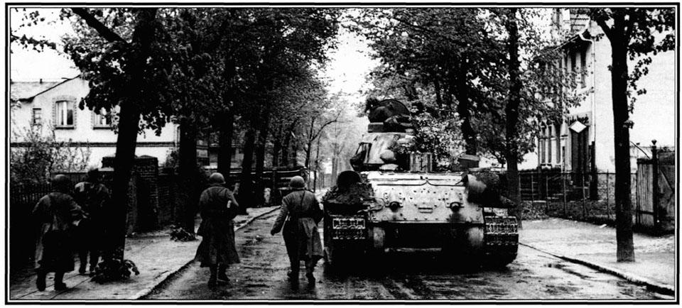 Russians in the Outskirts of Berlin