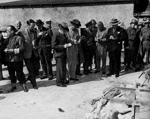 American Reporters Get the Story on Buchenwald