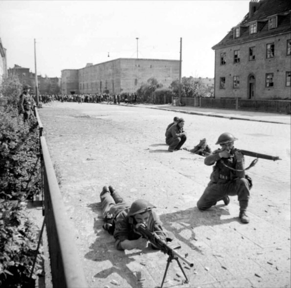 Fighting the Germans in Bremen