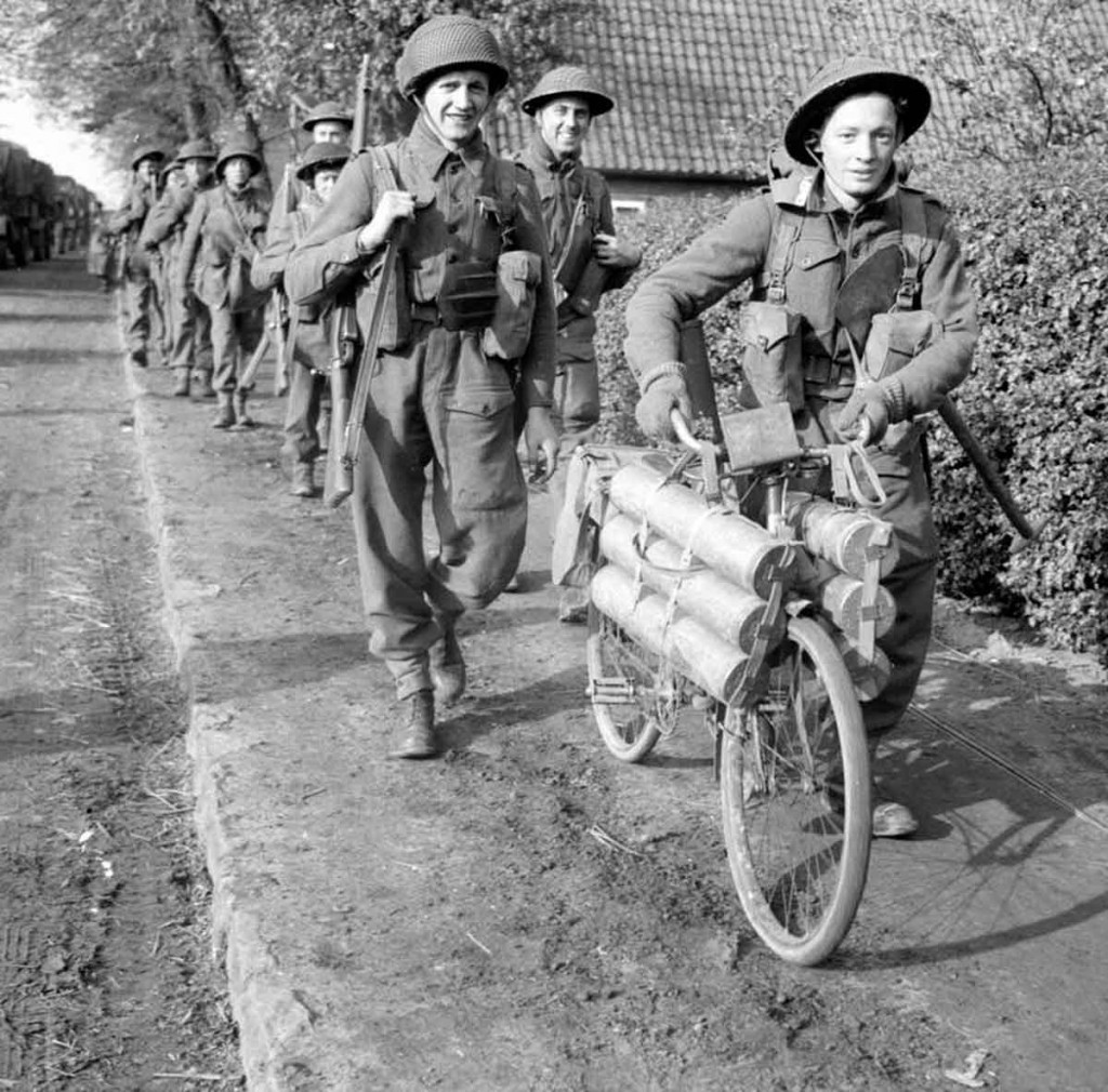 2nd Gordon Highlanders during the Advance in Germany