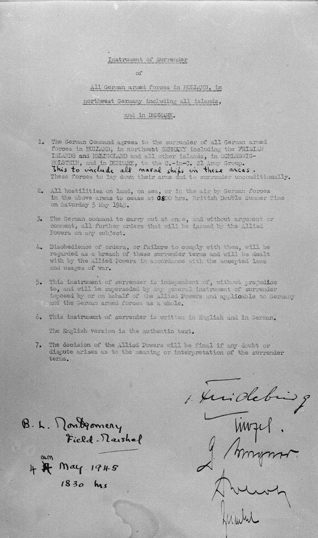 Surrender Document