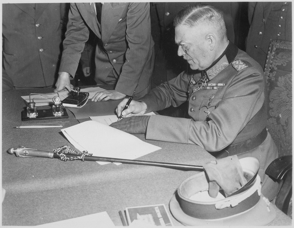 Signing the Final Surrender