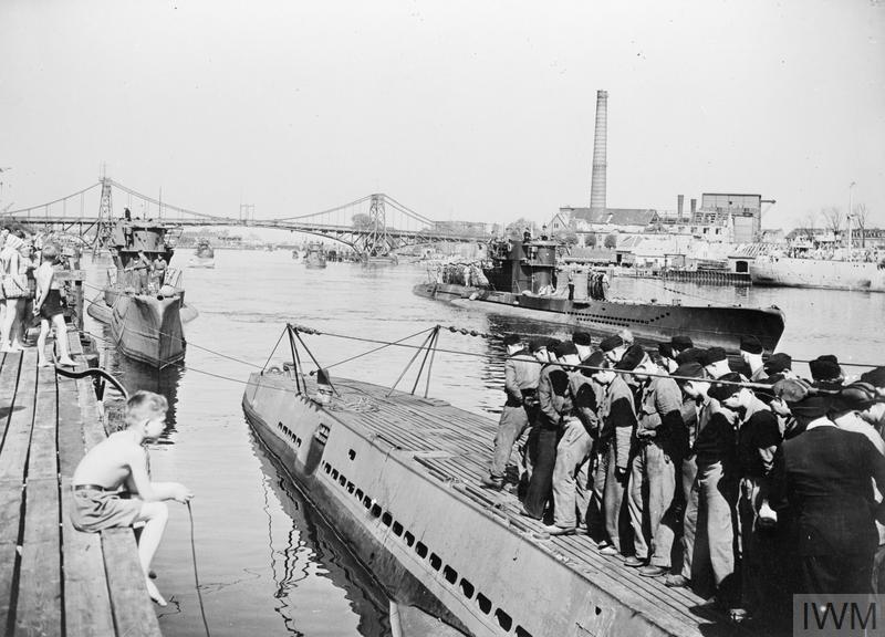 U-Boats Surrender at Wilhelmshaven