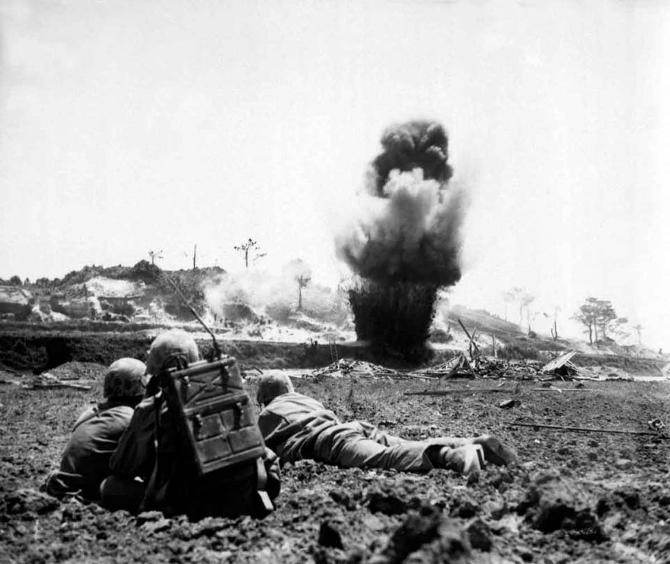 Demolition Crew from the 6th Marine Division