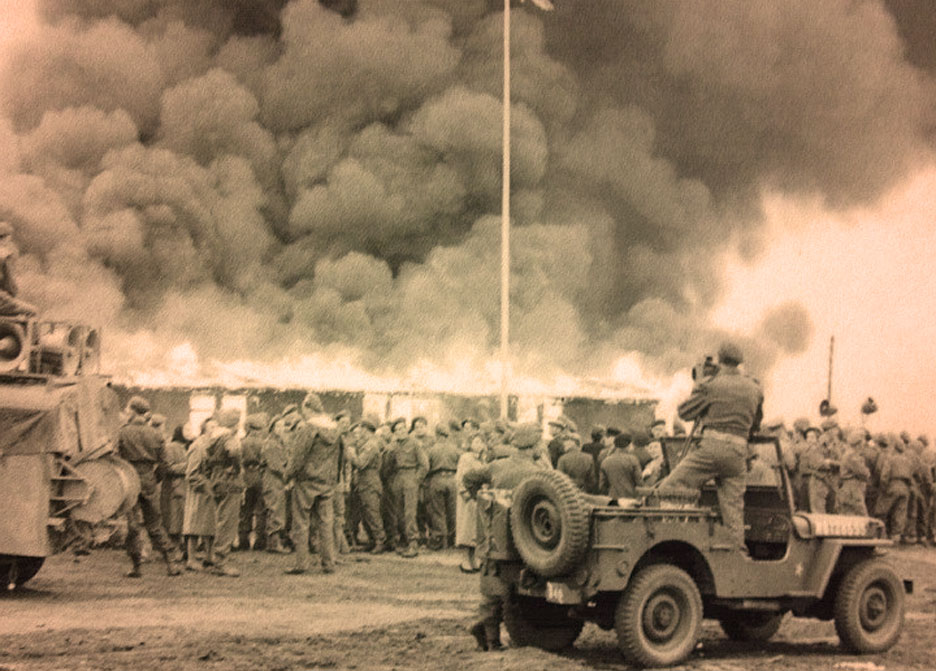 Demolition of Bergen-Belsen