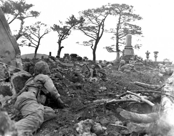 Marine Action on Okinawa