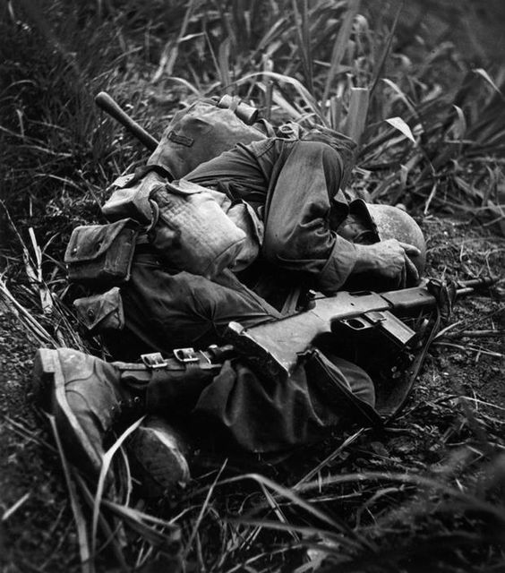 Taking Cover on Okinawa