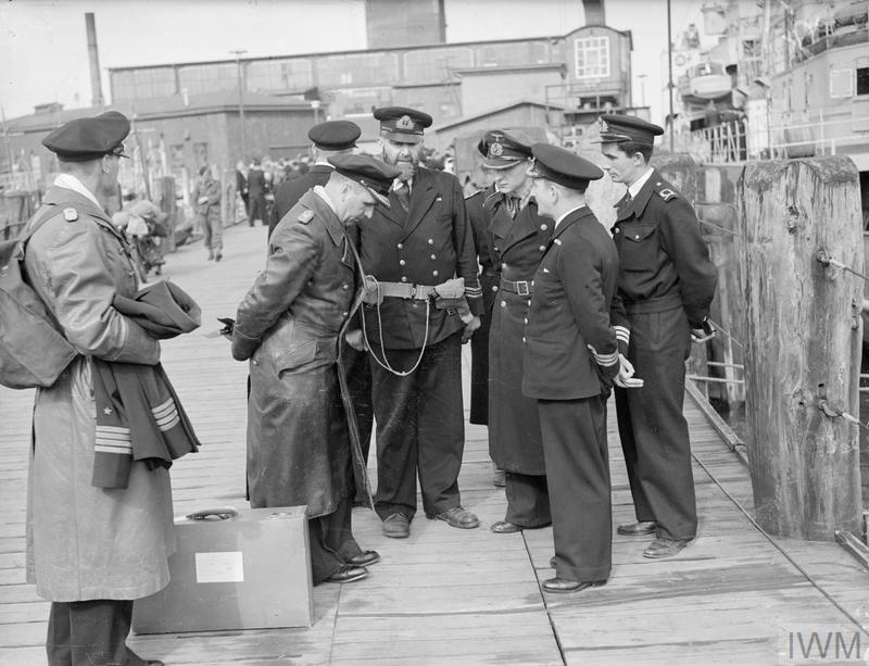 German Admiral Arrested