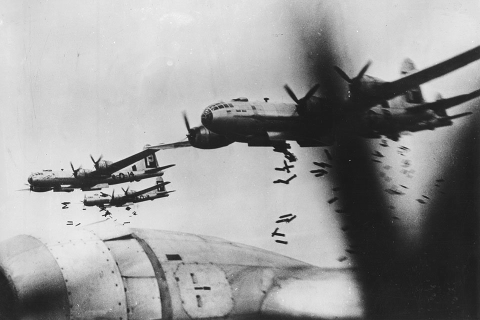 Bombing Raid on Yokohama