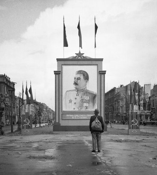 A Large Poster of Stalin