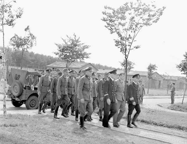 Demobilization of High-ranking Germans