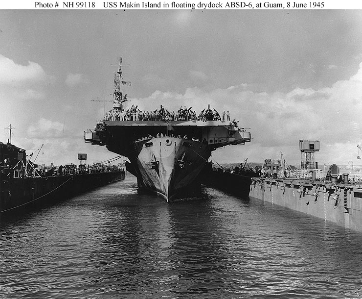 Unloading an LST