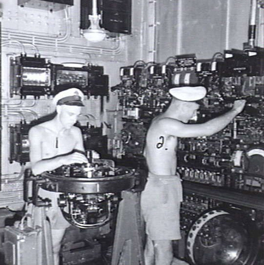 Engine Room on the <i>Hobart</i>