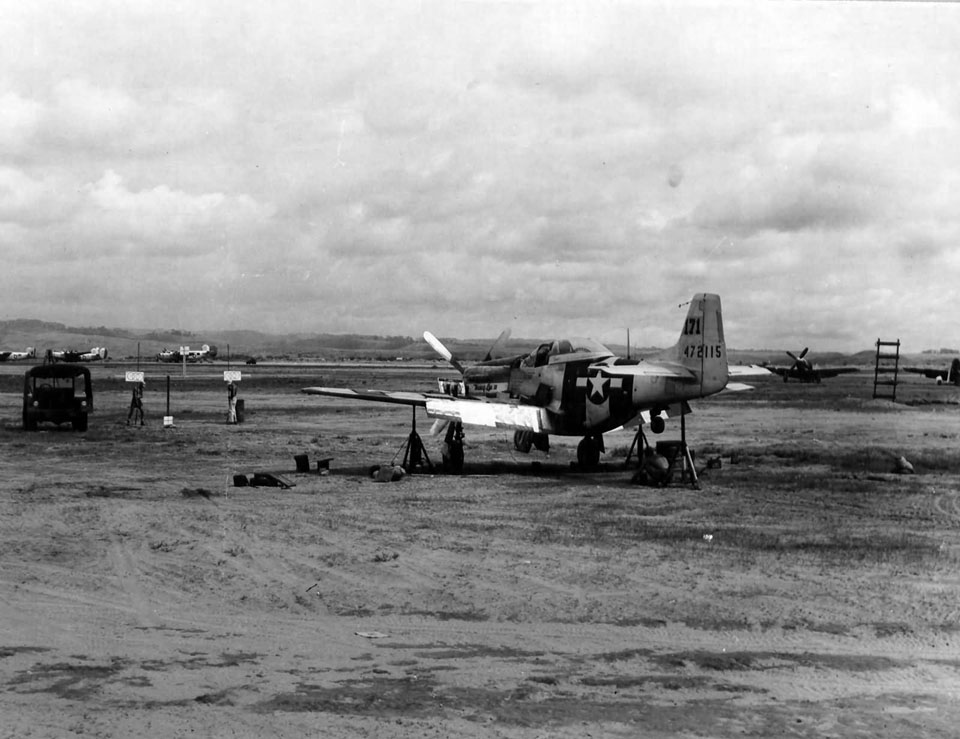 P-51D of the 41st Fighter Squadron