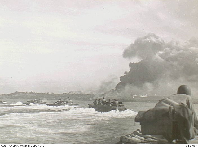 Aboard an LST