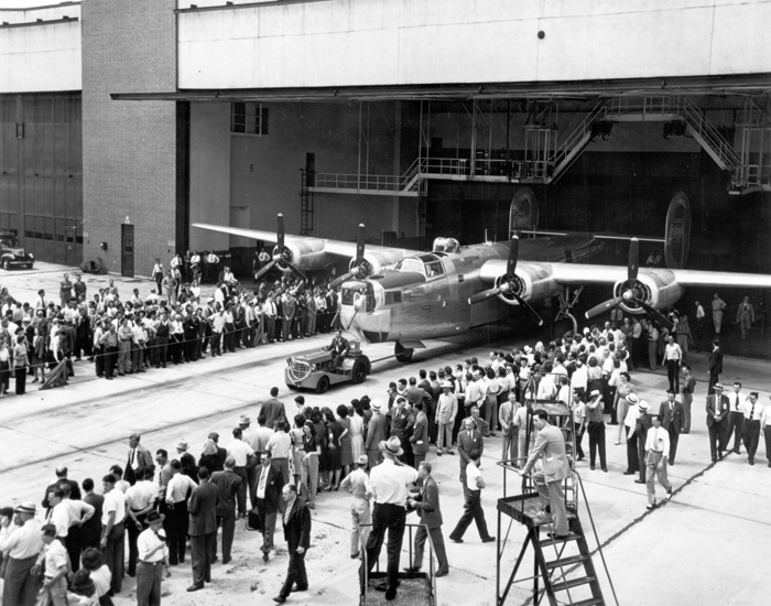 Last of 18,482 B-24 Liberator Bombers To Be Built