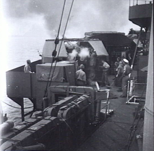 Bombarding Balikpapan, Borneo