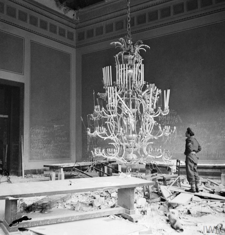 Giant Chandelier in the Reich Chancellery