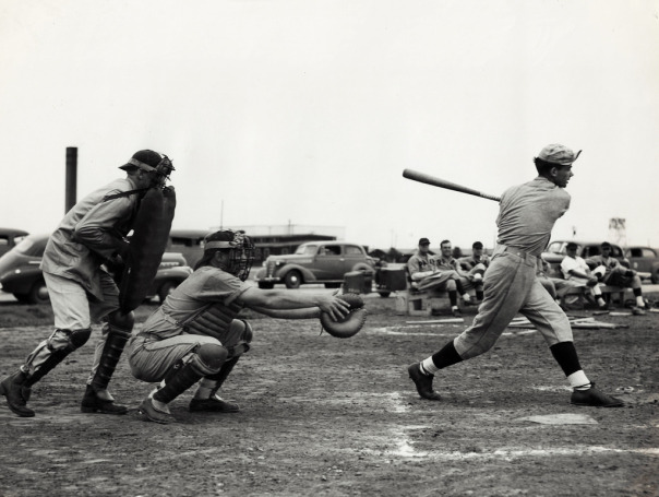 Baseball Game between Two Army Air Fields