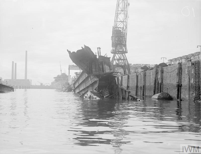 Shipping Damage at Hamburg