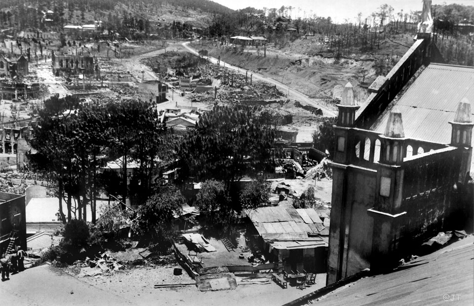 Damage at Baguio