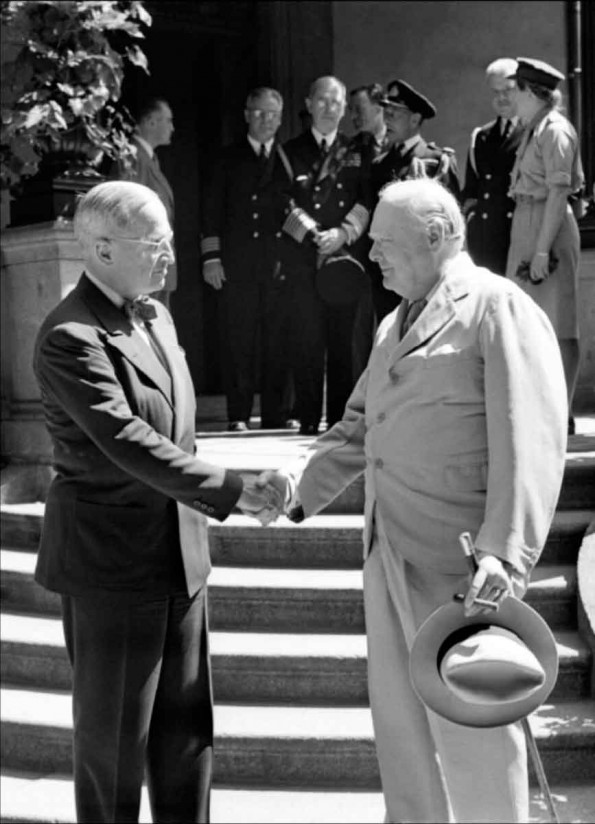 Churchill and Truman