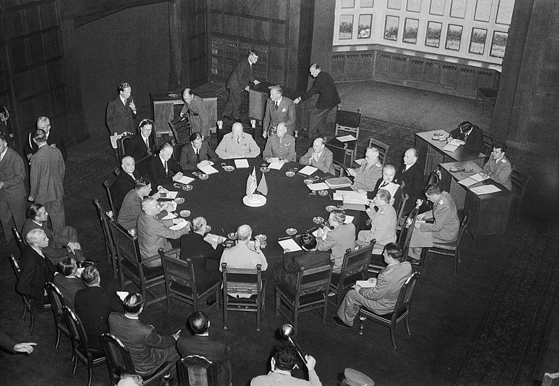 Around the Conference Table at the Potsdam Conference