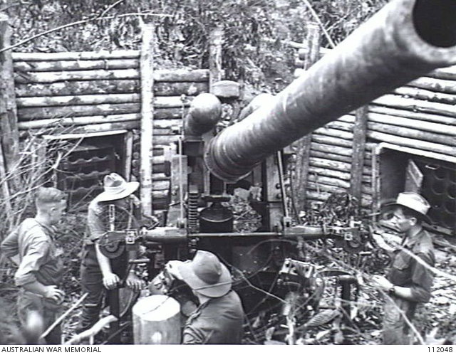 Examining a Japanese Anti-aircraft Gun