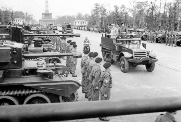 British Victory Parade in Berlin