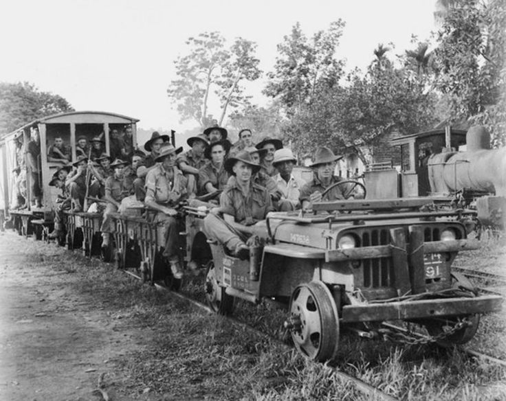 Australian Army Jeep Train