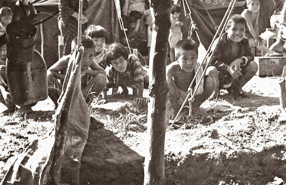 Curious Native Okinawan Boys