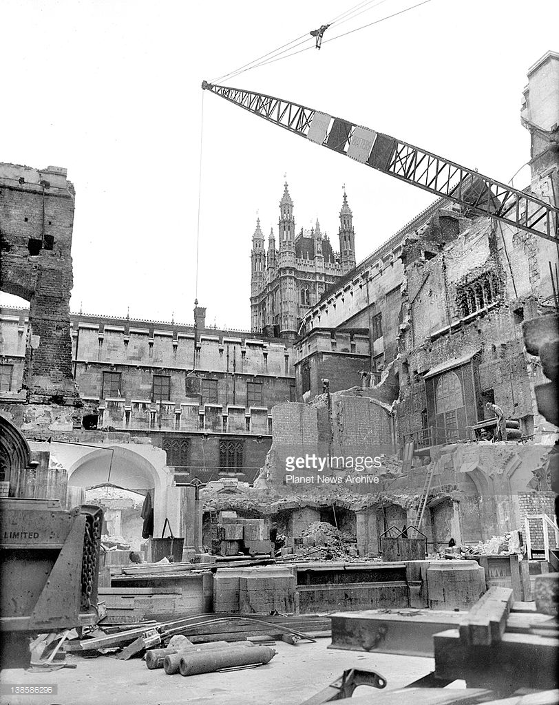 House of Commons Being Restored