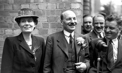 Clement Attlee and Wife Violet