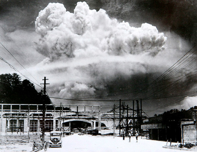 First Atom Bomb Explodes