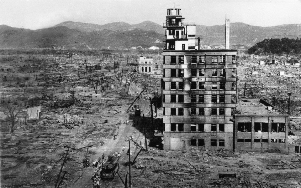 Another view of the destruction of Hiroshima