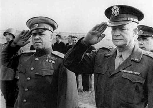 Eisenhower and Zhukov