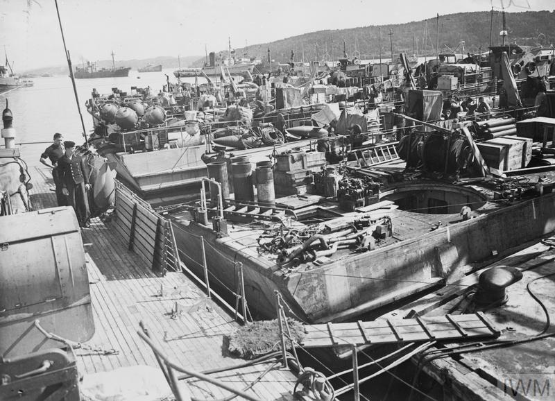 Clearing Mines from Norwegian Waters