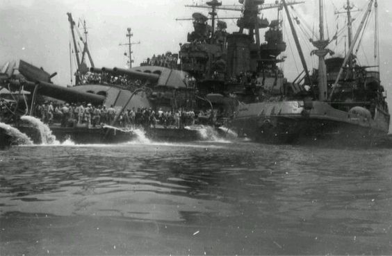 USS <i>Pennsylvania</i> at Okinawa