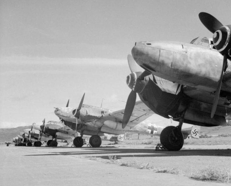 Me-110s in Norway