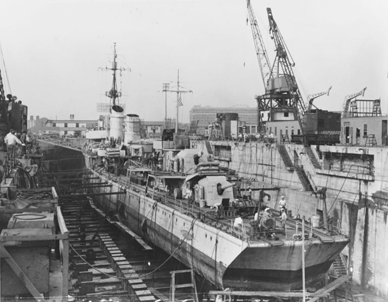 Former German Destroyer