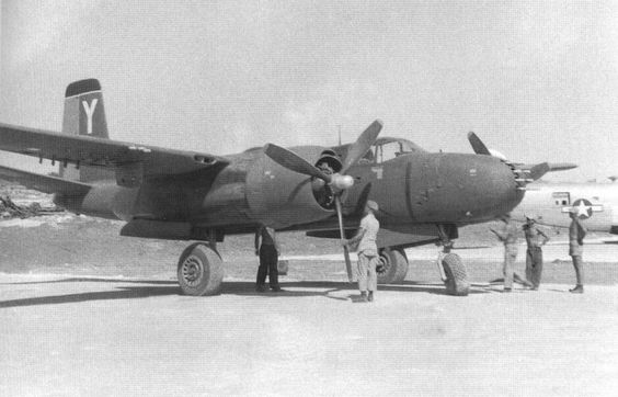 Eight Gun Nose A-26