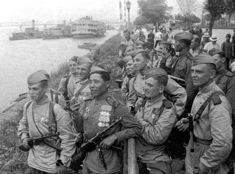 Soviet Soldiers in Manchuria