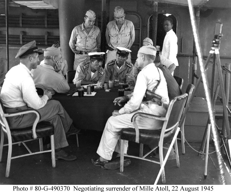 Negotiating Surrender of Mille Atoll