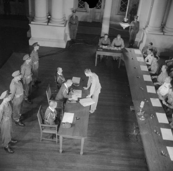 Surrender Ceremony at Rangoon