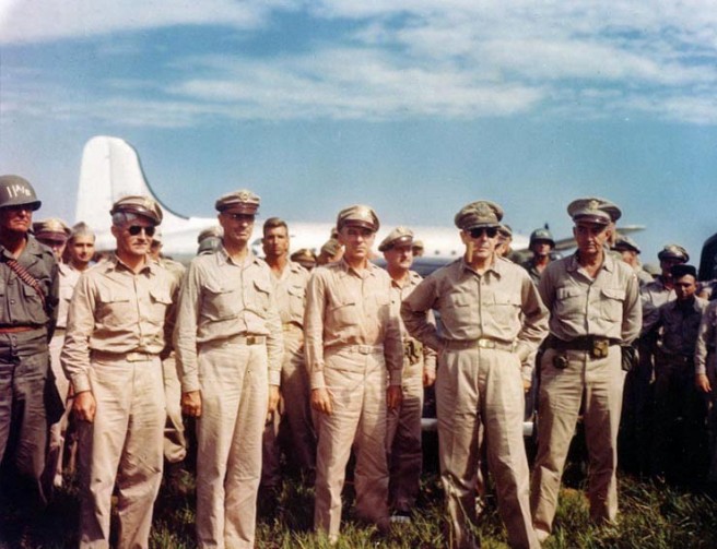 MacArthur at Atsugi