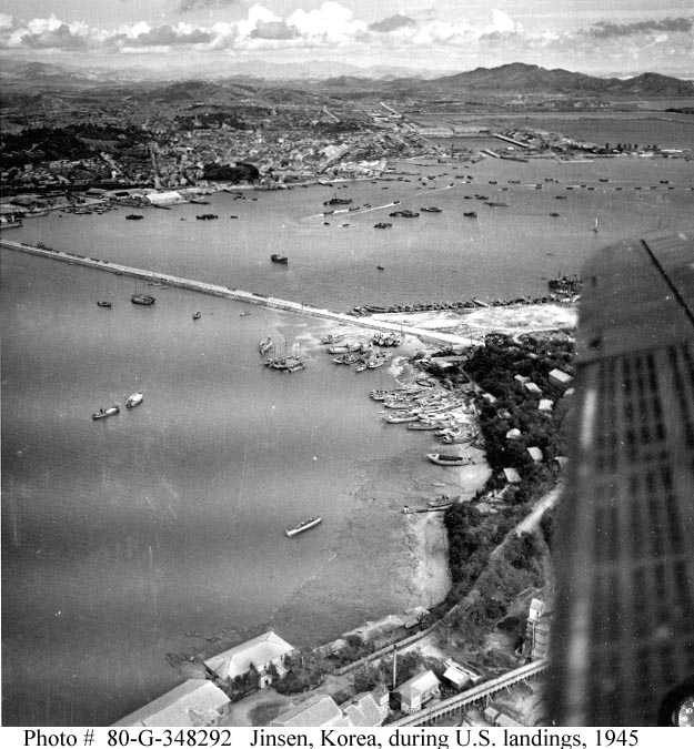 Harbor of Jinsen (Inchon)