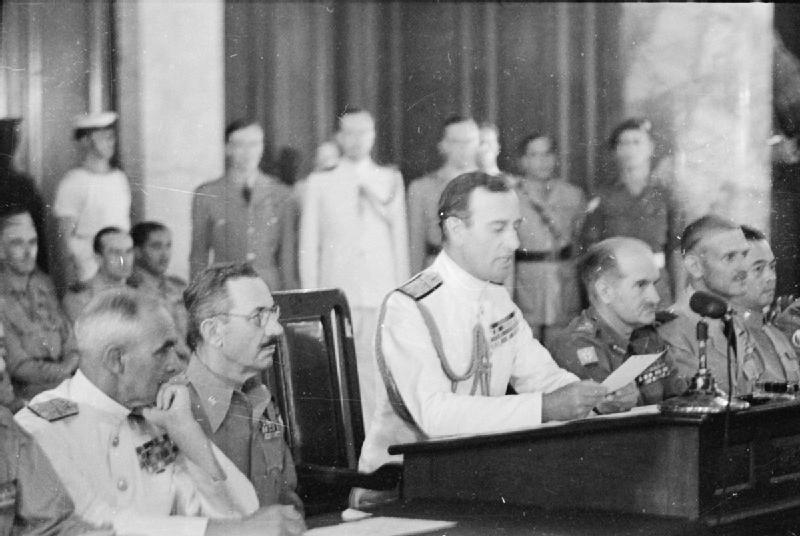 Japanese Surrender at Singapore