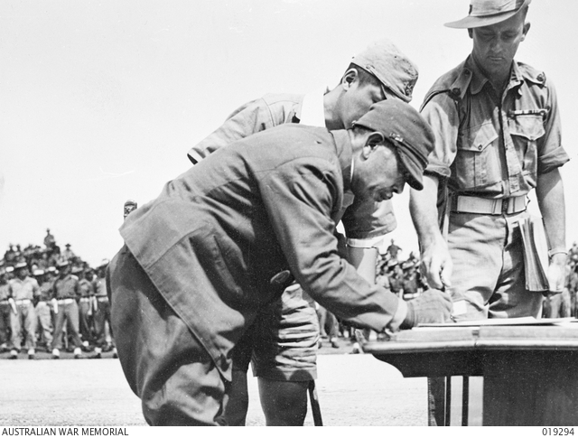 Japanese Surrender at New Guinea